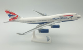 1:250 Boeing B747-436 British Airways ″United Kingdom - Union Jack″ Colors (Snap-Fit)