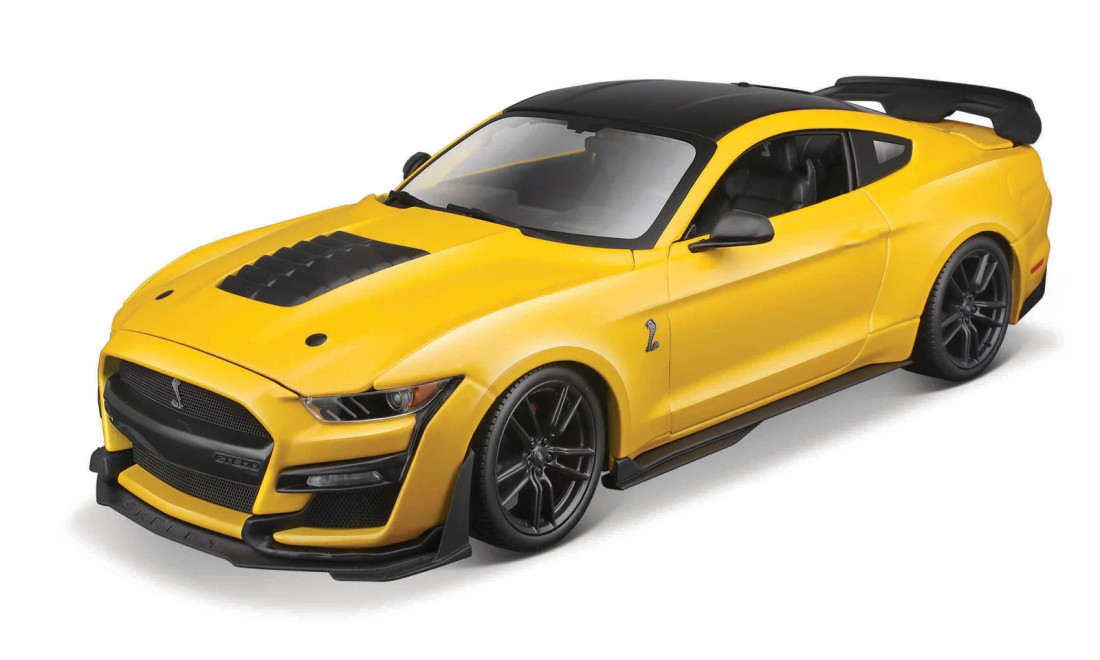Maisto 1:18 Ford Mustang Shelby GT500, 2020 (Yellow) MAI31800-452Y