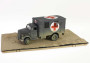 1:32 Kfz.305 Opel Blitz Ambulance, German Army w/ Driver Figure