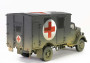 1:32 Kfz.305 Opel Blitz Ambulance, German Army w/ Driver Figure