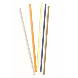Brusné pilníky úzké - hrubost 100, 180, 240, 320, 400 po 3ks (15 ks)