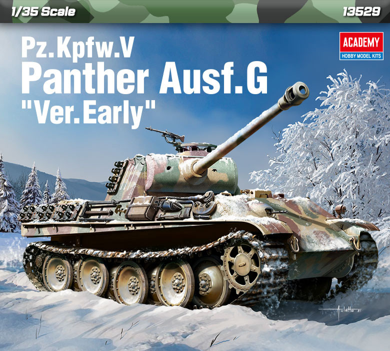 Náhled produktu - 1:35 Pz.Kpfw.V Panther Ausf.G Early Version