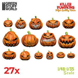 Resin Killer Pumpkins (27 ks)