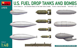 1:48 U.S. Fuel Drop Tanks and Bombs