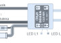 Stejnosměrný regulátor otáček DDE8W DC 8A (voděodolný)