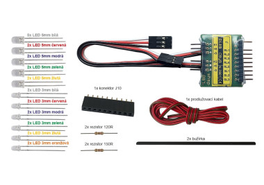 LED osvětlení modelů a maket DL8B