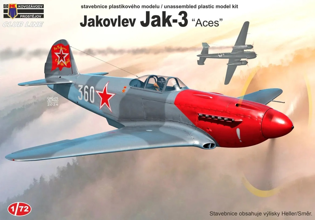 Náhled produktu - 1:72 Jakovlev Jak-3 „Aces“