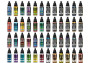 Metallic Colors Mega Paint Set (48× 17 ml)