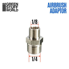 Redukce airbrush G1/4″ na G1/8″ (1 ks)