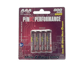 Pink Performance Batteries LR3-AAA HV NiMH 1,25V 800mAh UHO (4 ks)