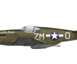 1:72 North American F-6C Mustang