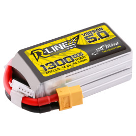 GENS ACE LIPO TATTU R-Line FPV serie - 4S 1300mAh 14,8V 4S1P (150C) Version 5.0
