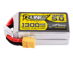 GENS ACE LIPO TATTU R-Line FPV serie - 4S 1300mAh 14,8V 4S1P (150C) Version 5.0