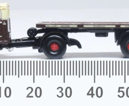 1:120 Scammell Mechanical Horse Flat Trailer GWR