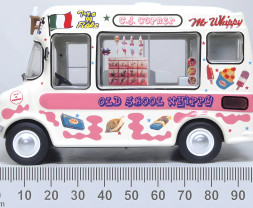 1:43 Bedford CF Ice Cream Van C. J. Copner