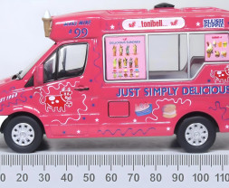 1:43 Mercedes-Benz Whitby Mondial Ice Cream Van Tonibell