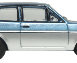 1:76 Ford Fiesta Mk.I Titan Blue Strato Silver