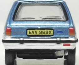 1:76 Ford Fiesta Mk.I Titan Blue Strato Silver