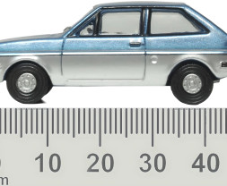 1:76 Ford Fiesta Mk.I Titan Blue Strato Silver