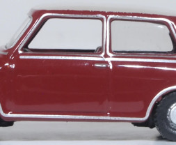 1:76 Riley Elf Mk.III Damask Red Whitehall Beige