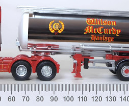 1:76 Scania T Cab Cylindrical Tanker Wilson McCurdy