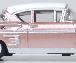 1:87 Chevrolet Impala port Coupe 1958 Cay Coral and White