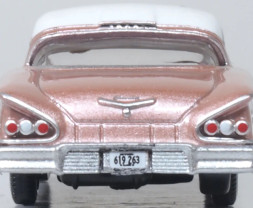 1:87 Chevrolet Impala port Coupe 1958 Cay Coral and White