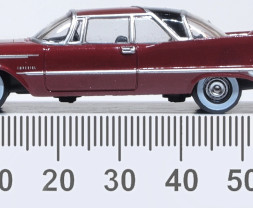 1:87 Imperial Crown 2 Door Hardtop 1959 Radiant Red-Black