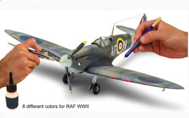 Sada barev Revell Aqua Color 36201 – RAF WWII (8× 18 ml)