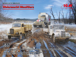1:35 Wehrmacht Maultiers Diorama Set