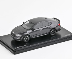 1:43 Škoda Octavia IV RS (2020) – šedá Titan metalíza