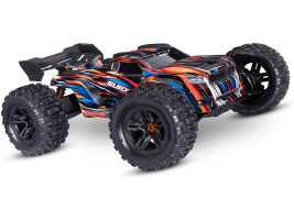 1:8 Traxxas Sledge 4WD TQi RTR s belted pneu (oranžový)