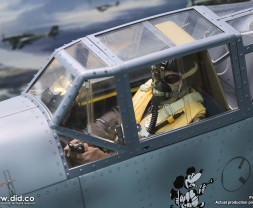 1:6 Messerschmitt Bf 109 Cockpit (Grey Blue)