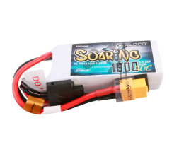 Gens ace Soaring G-Tech LiPo - 3S 1000mAh 11.1V 3S1P (30C) XT60 Plug