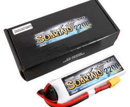 Gens ace Soaring G-Tech LiPo - 2S 2200mAh 7.4V 2S1P (30C) XT60 Plug