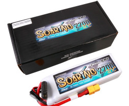 Gens ace Soaring G-Tech LiPo - 3S 2700mAh 11.1V 3S1P (30C) XT60 Plug