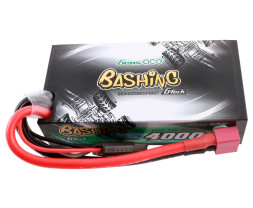 Gens ace Bashing Serie G-Tech LiPo - 2S 4000mAh 7,4V 2S2P (60C) HardCase, Dean-T Plug