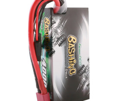 Gens ace Bashing Serie G-Tech LiPo - 2S 4000mAh 7.4V 2S2P (60C) HardCase, Dean-T Plug