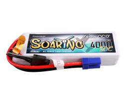 Gens ace Soaring G-Tech LiPo - 4S 4000mAh 14.8V 4S1P (30C) EC5 Plug