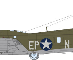 1:48 The Bloody Hundredth 1943, B-17F Flying Fortress (Limited Edition)