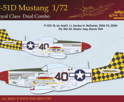 1:72 North American P-51D Mustang (Dual Combo, Limited Edition)