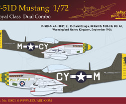 1:72 North American P-51D Mustang (Dual Combo, Limited Edition)