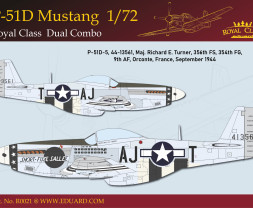 1:72 North American P-51D Mustang (Dual Combo, Limited Edition)