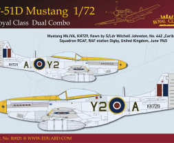 1:72 North American P-51D Mustang (Dual Combo, Limited Edition)