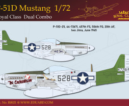 1:72 North American P-51D Mustang (Dual Combo, Limited Edition)