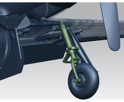 1:72 North American P-51D Mustang (Dual Combo, Limited Edition)