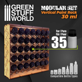 Modular Paint Rack – modulární organizér na 30ml lahvičky GSW (vertikální)