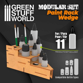 Modular Paint Rack – modulární stojan na barvy (klín)