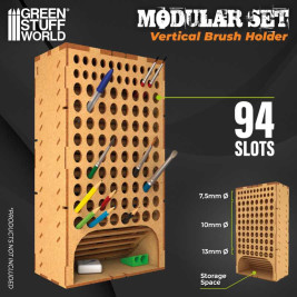 Modular Brush Holder – stojan na štětce s 94 sloty