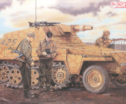 1:35 Sd.Kfz.250/8 w/ 7.5cm K.51 L/24
